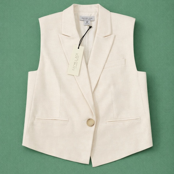 Rachel Zoe Sleeveless Blazer Set. Size S. New with tag. - Picture 5 of 11